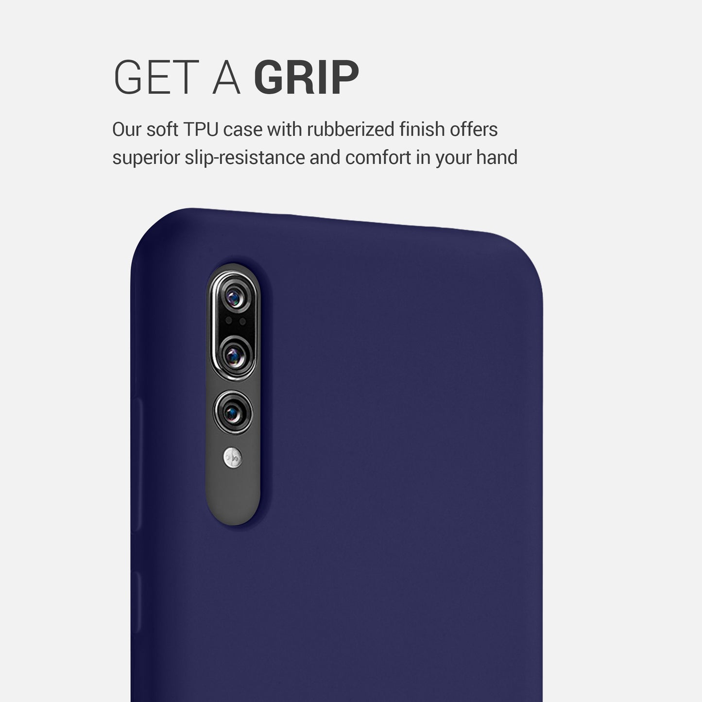 kwmobile Phone Case for Huawei P20 Pro - Silicone Case - Wireless Charging - Protective Cover