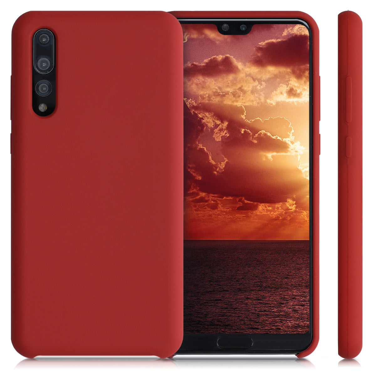 kwmobile Phone Case for Huawei P20 Pro - Silicone Case - Wireless Charging - Protective Cover