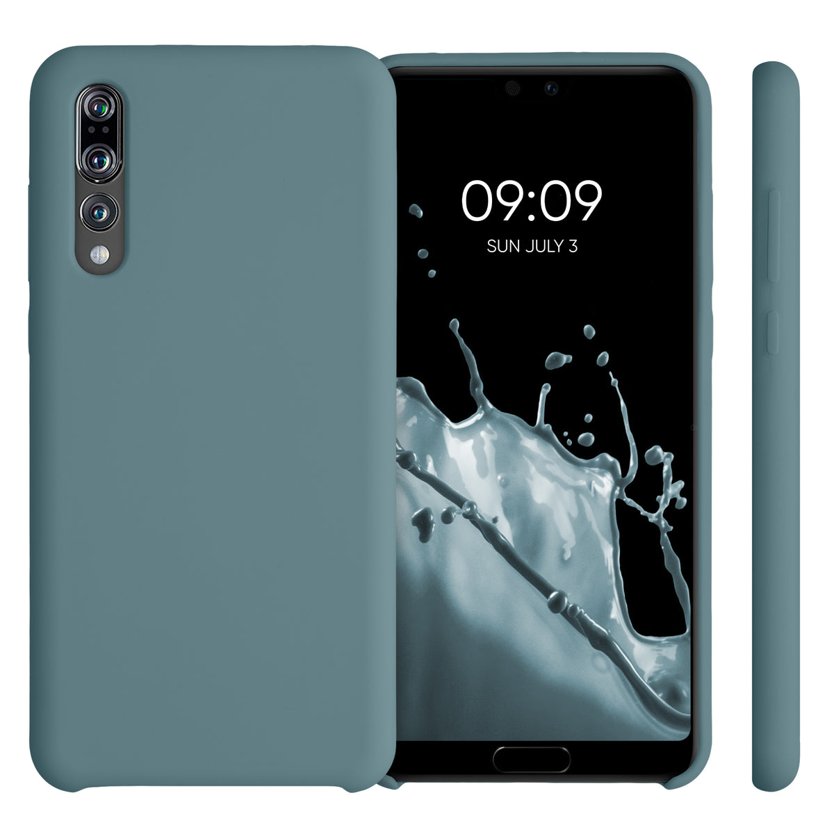 kwmobile Phone Case for Huawei P20 Pro - Silicone Case - Wireless Charging - Protective Cover
