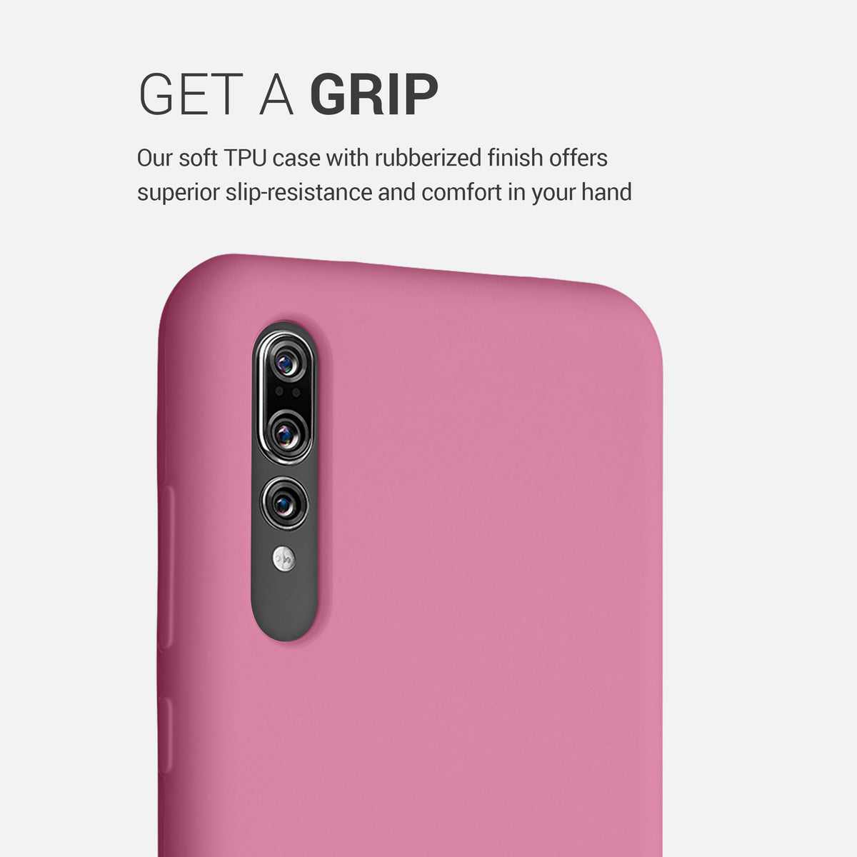 kwmobile Phone Case for Huawei P20 Pro - Silicone Case - Wireless Charging - Protective Cover