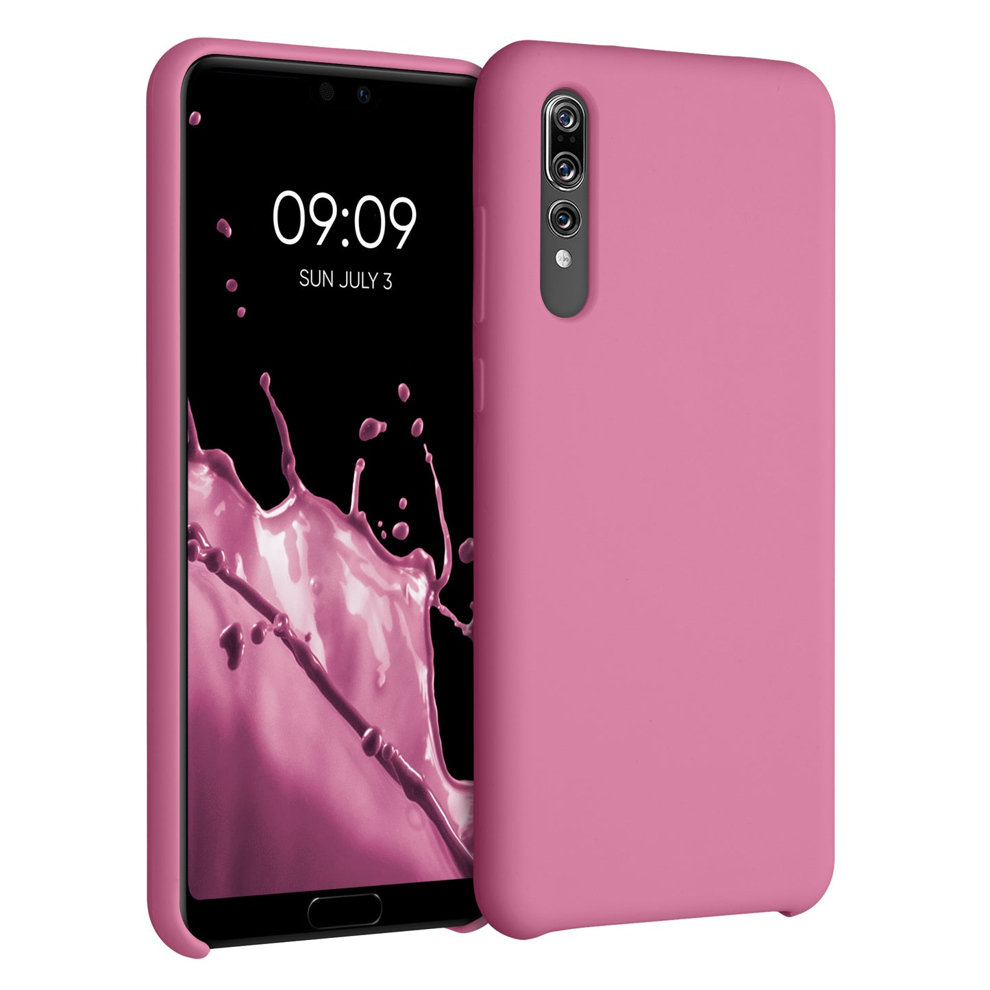 kwmobile Phone Case for Huawei P20 Pro - Silicone Case - Wireless Charging - Protective Cover