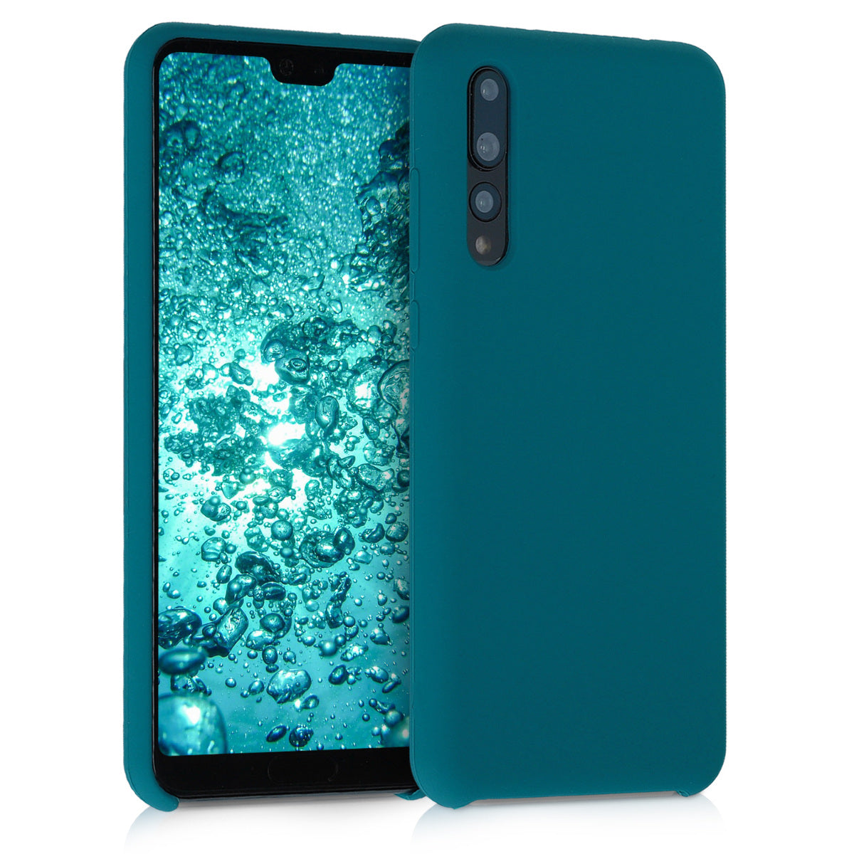 kwmobile Phone Case for Huawei P20 Pro - Silicone Case - Wireless Charging - Protective Cover