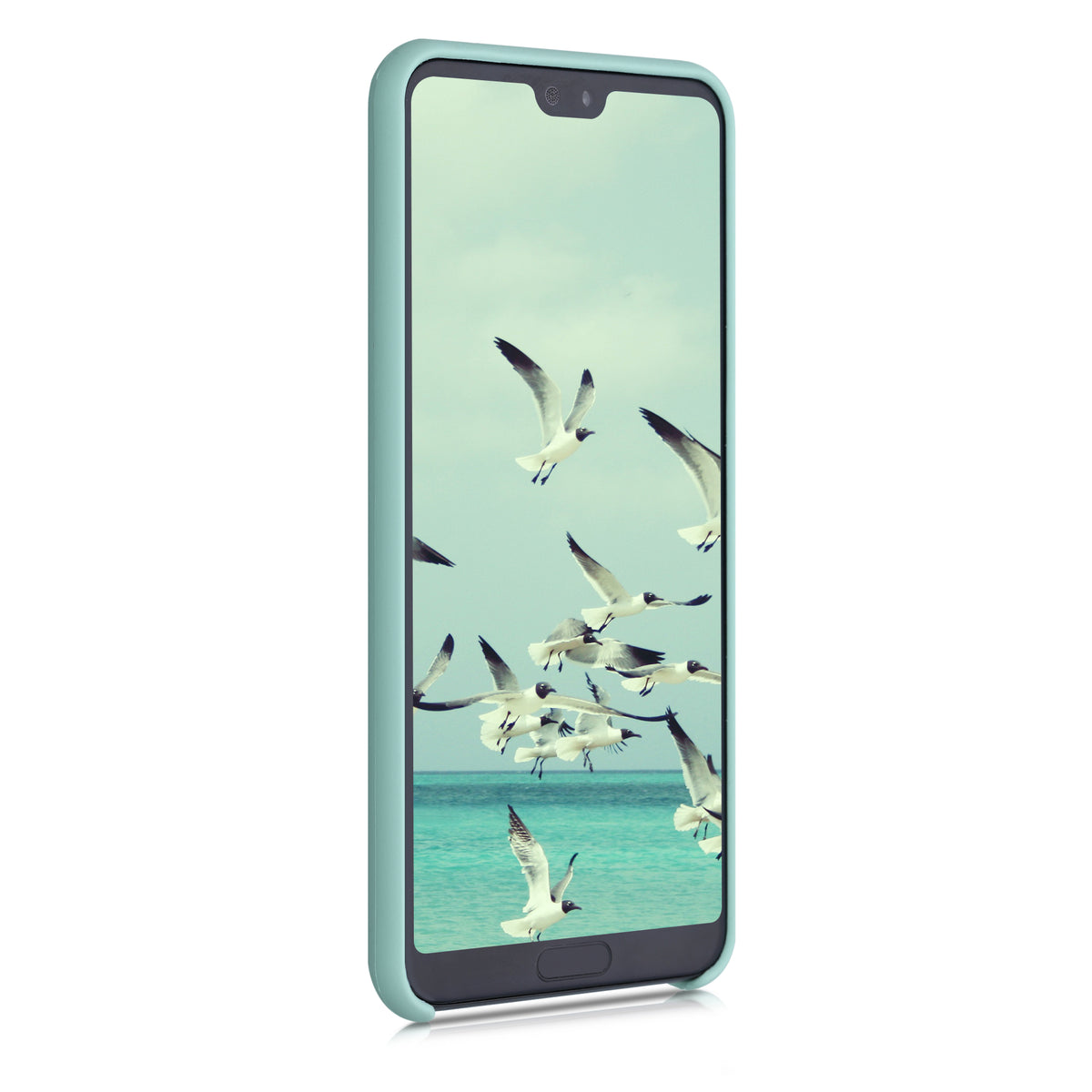 kwmobile Phone Case for Huawei P20 Pro - Silicone Case - Wireless Charging - Protective Cover