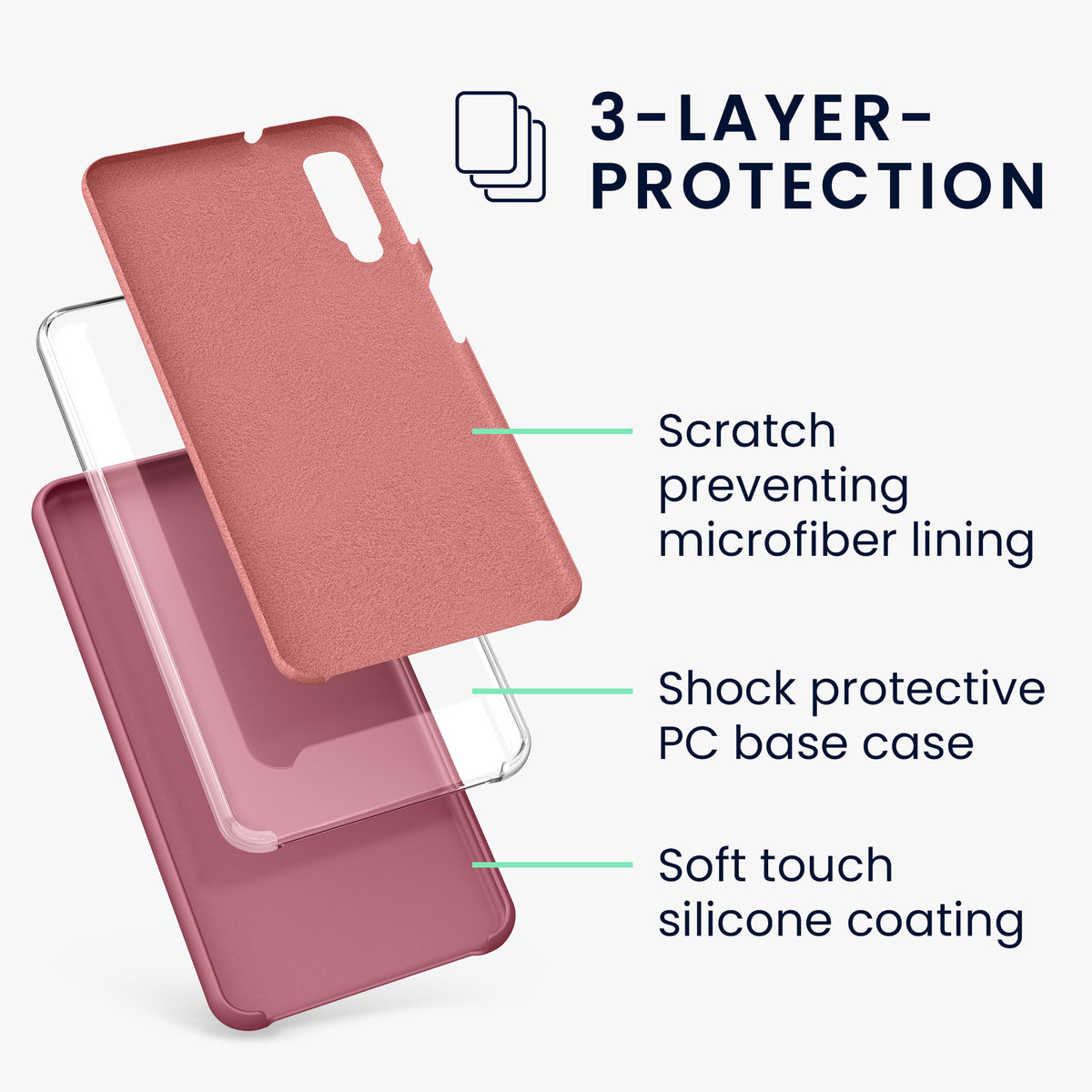 Samsung Galaxy A7 (2018) Silicone Phone Case