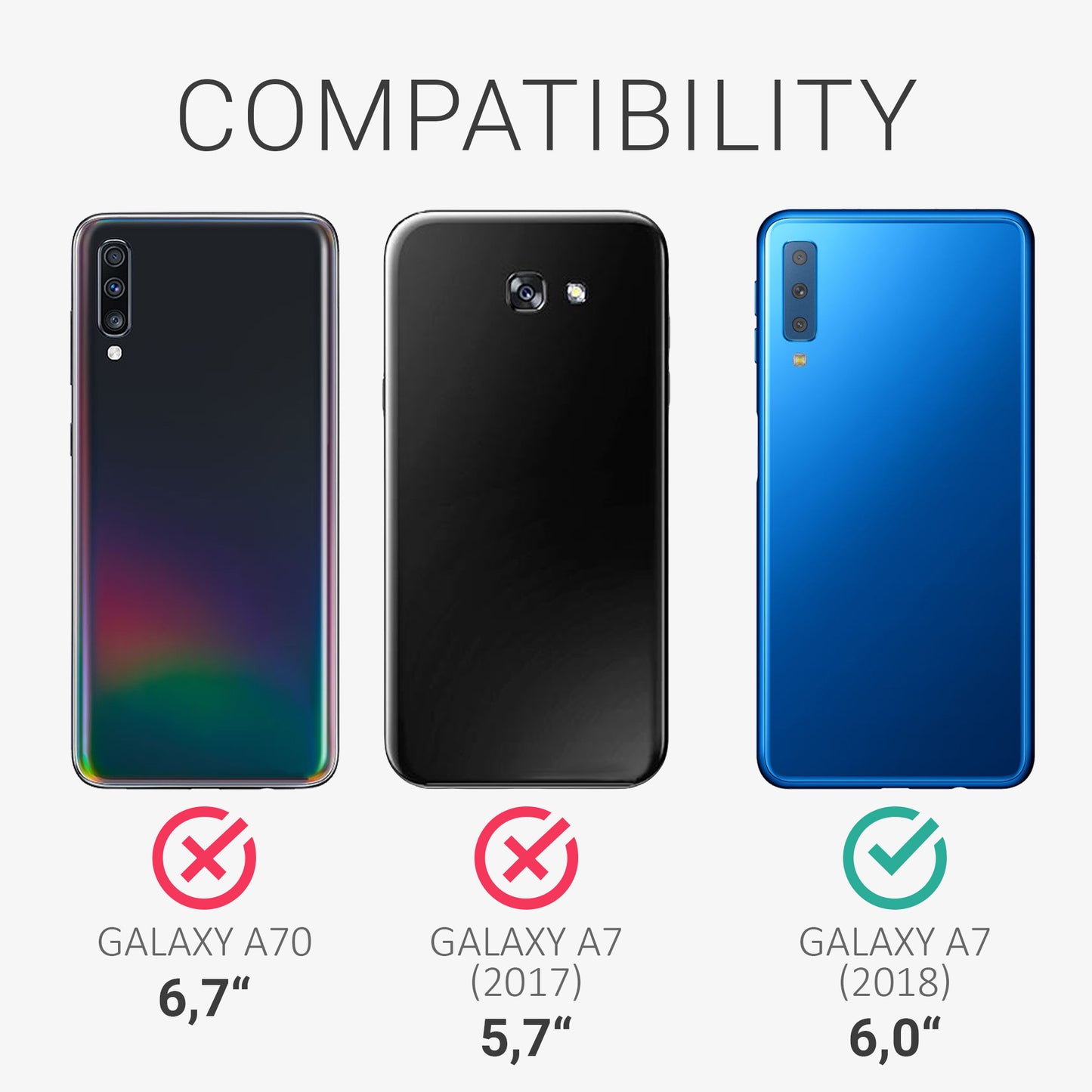 Samsung Galaxy A7 (2018) Silicone Phone Case