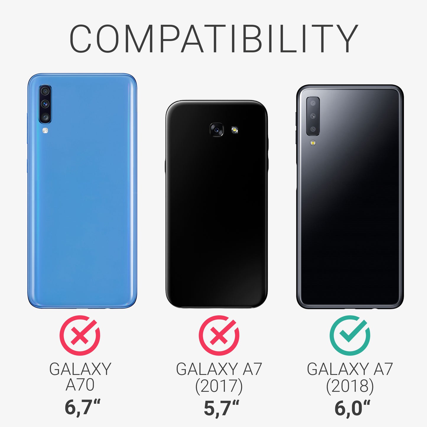 Samsung Galaxy A7 (2018) Silicone Phone Case