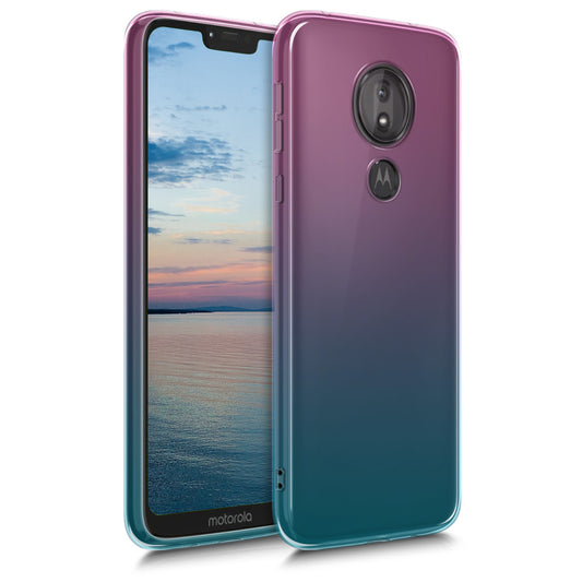 kwmobile Case Compatible with Motorola Moto G7 Power - Phone Cover - Transparent