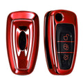 Ford 3-Button Flip Car Key Cover Glossy