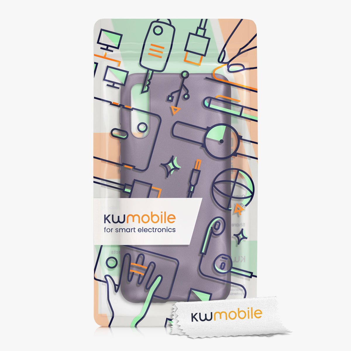 kwmobile Samsung Galaxy A50 Case Silicone TPU Protective Cover