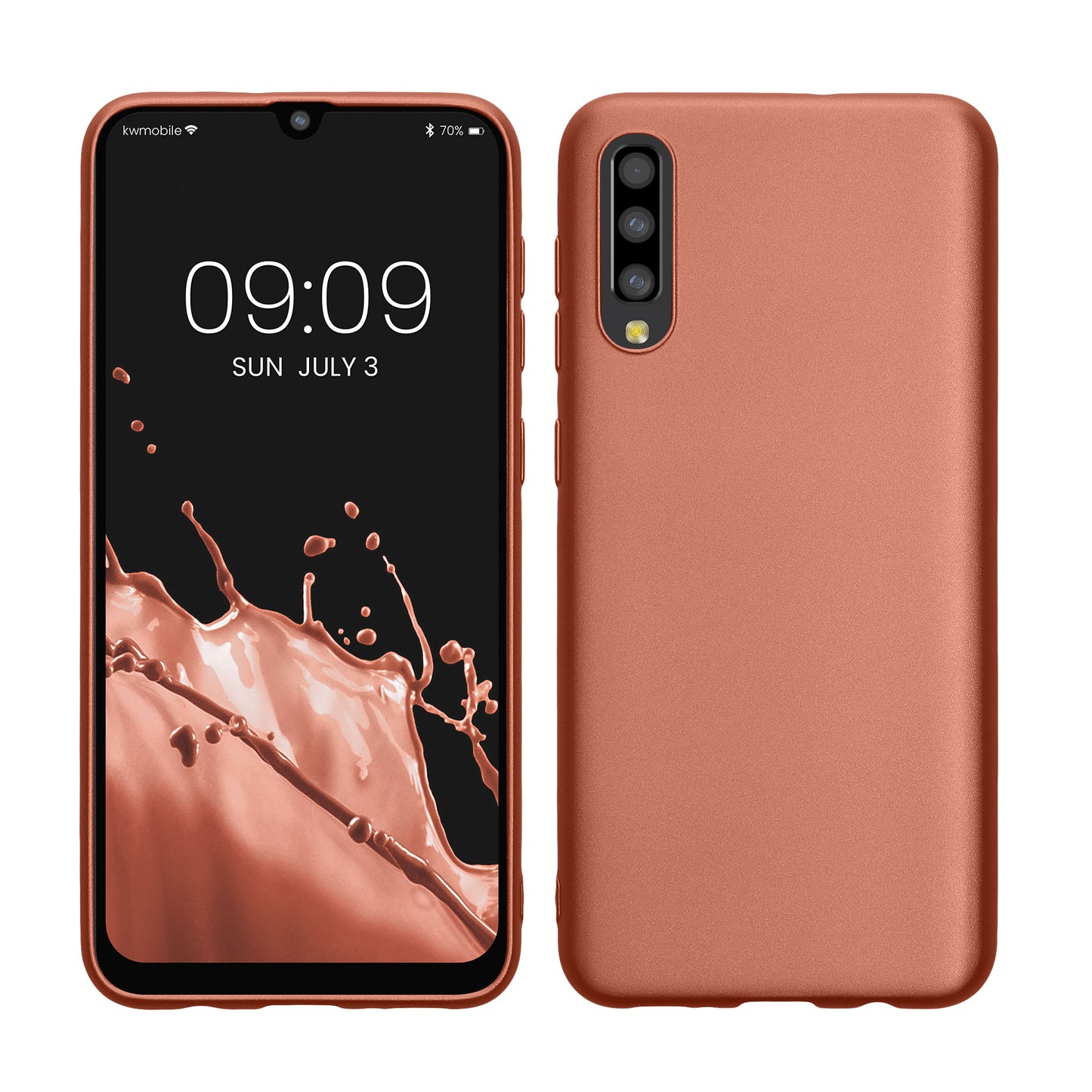 kwmobile Samsung Galaxy A50 Case Silicone TPU Protective Cover