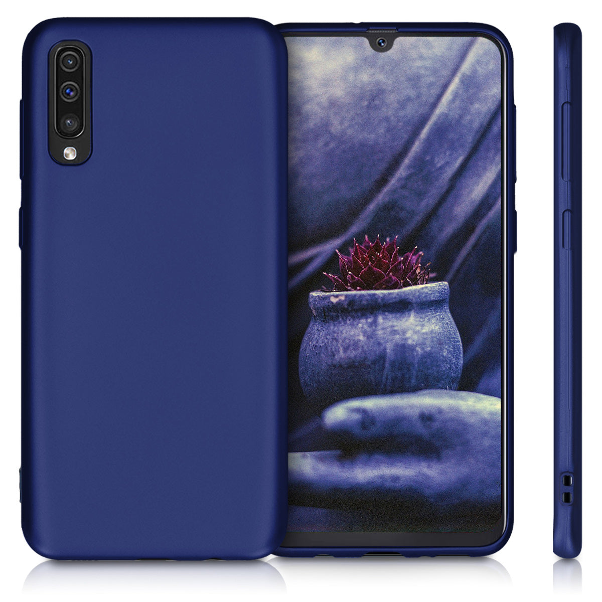 kwmobile Samsung Galaxy A50 Case Silicone TPU Protective Cover