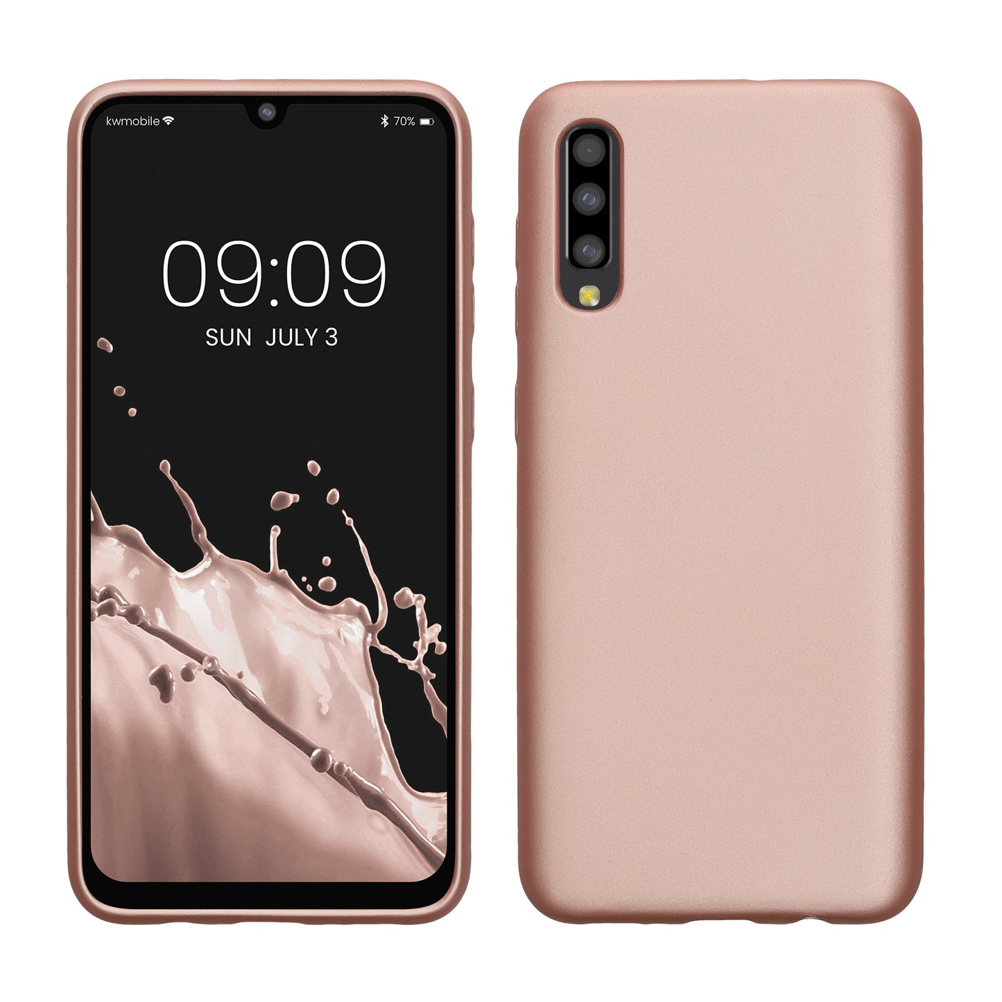 kwmobile Samsung Galaxy A50 Case Silicone TPU Protective Cover