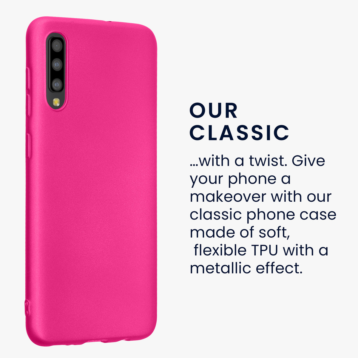 kwmobile Samsung Galaxy A50 Case Silicone TPU Protective Cover