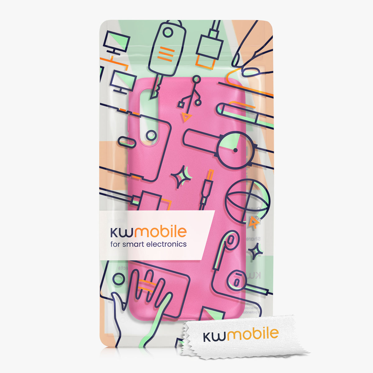 kwmobile Samsung Galaxy A50 Case Silicone TPU Protective Cover