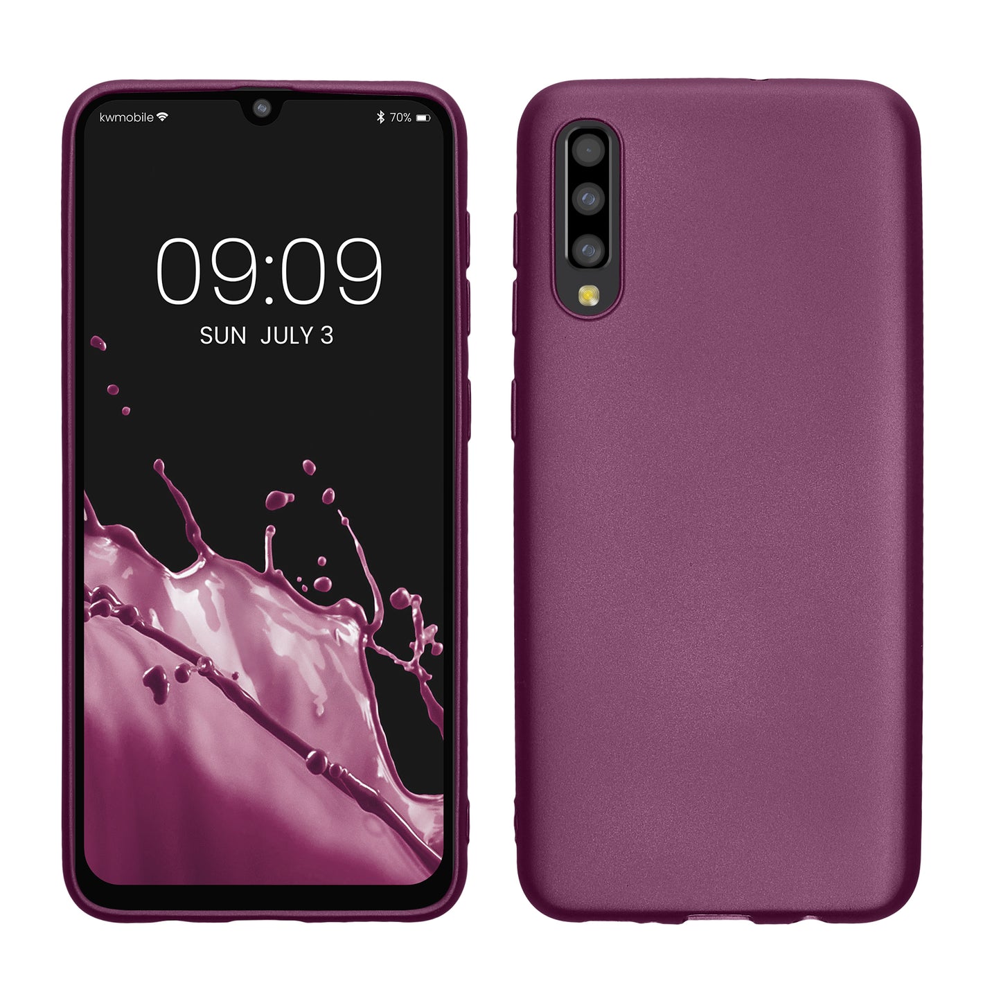 kwmobile Samsung Galaxy A50 Case Silicone TPU Protective Cover