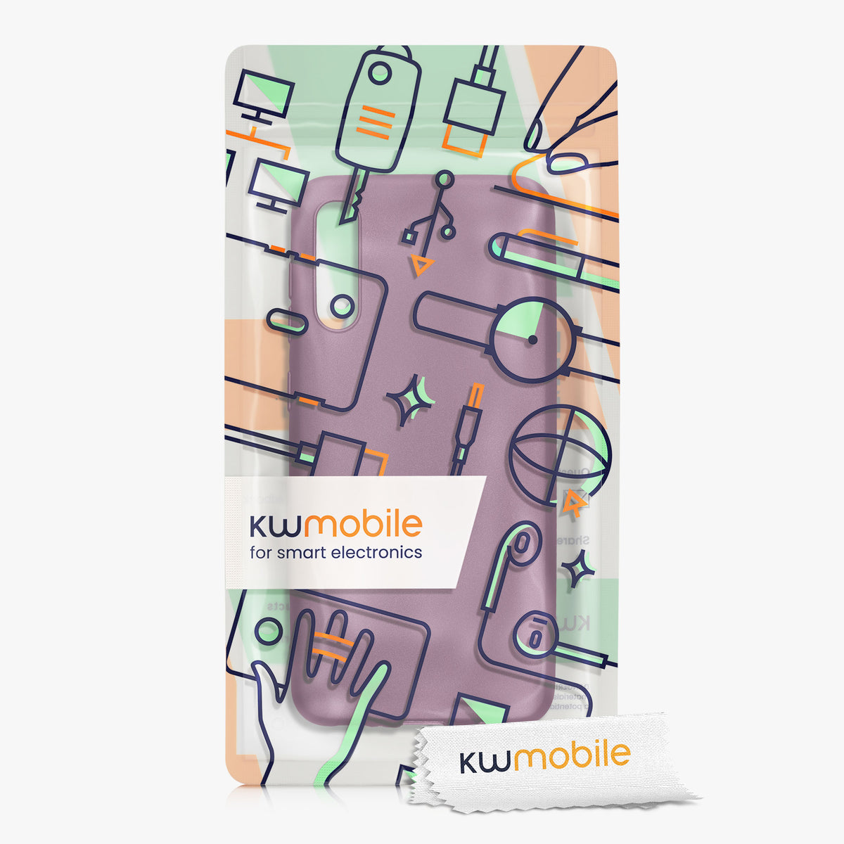 kwmobile Samsung Galaxy A50 Case Silicone TPU Protective Cover