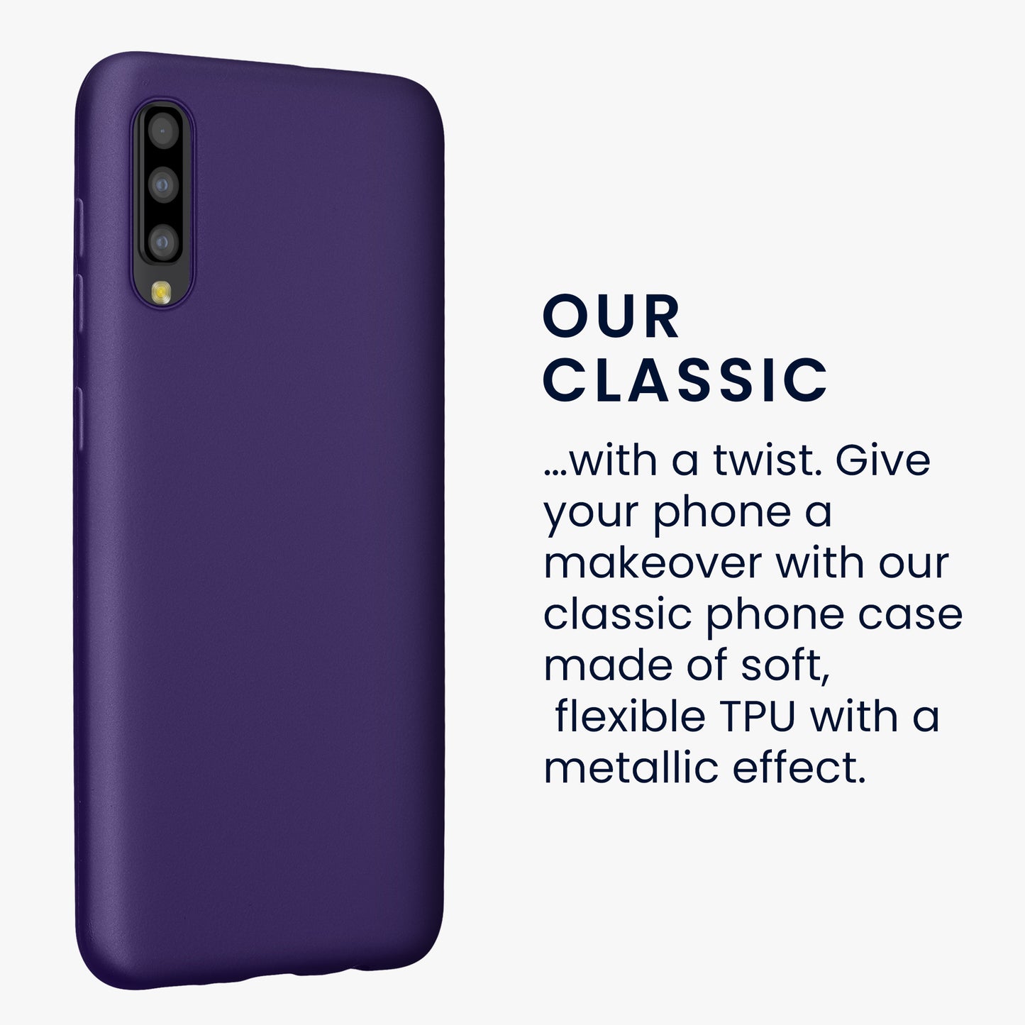 kwmobile Samsung Galaxy A50 Case Silicone TPU Protective Cover