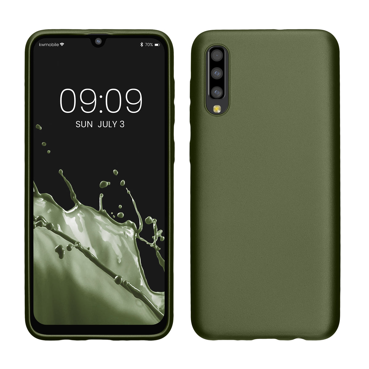 kwmobile Samsung Galaxy A50 Case Silicone TPU Protective Cover