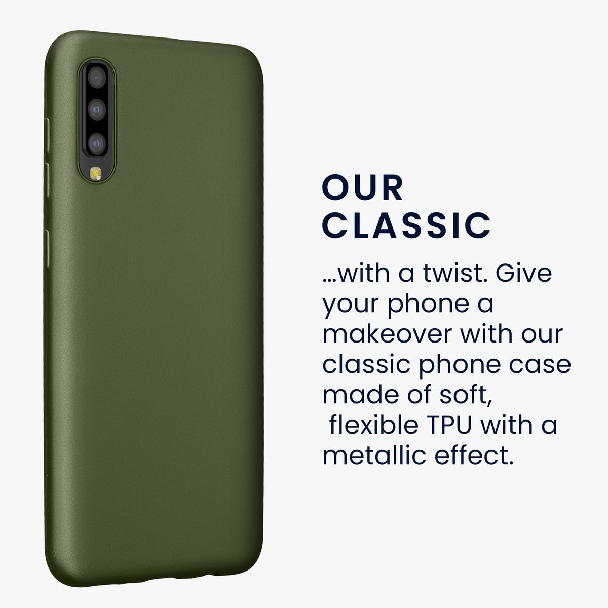 kwmobile Samsung Galaxy A50 Case Silicone TPU Protective Cover