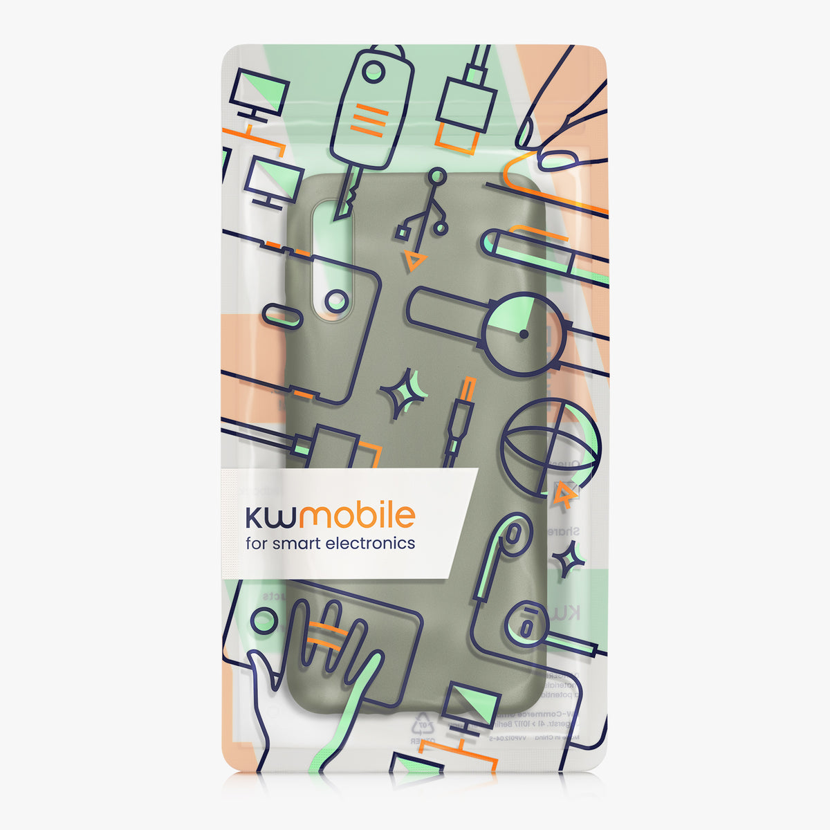 kwmobile Samsung Galaxy A50 Case Silicone TPU Protective Cover