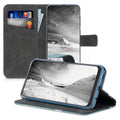 kwmobile Wallet Case compatible with Samsung Galaxy A50 Cover - with Stand and Card Slots