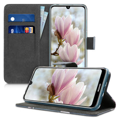 Huawei Y6 (2019) Handyhülle mit Kartenfach und Ständer