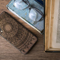 Wooden Hard Case with TPU Bumper for Samsung Galaxy A50 Indian Sun