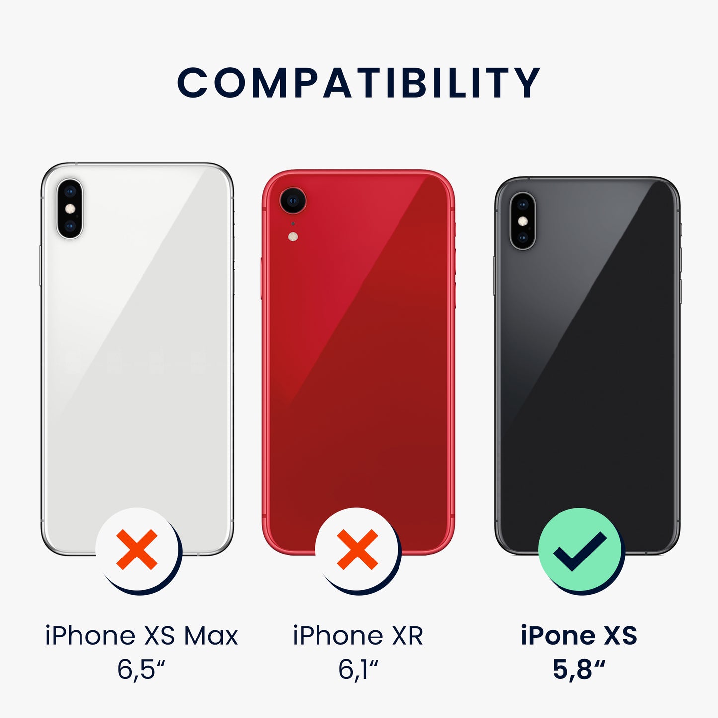 Case compatible with Apple iPhone XS