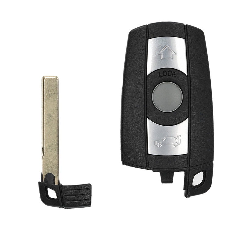 BMW 3-Button (Keyless Go only) Car Key Shell without Electronics