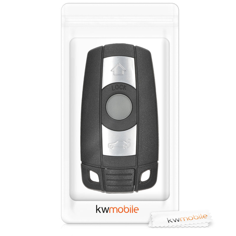 BMW 3-Button (Keyless Go only) Car Key Shell without Electronics