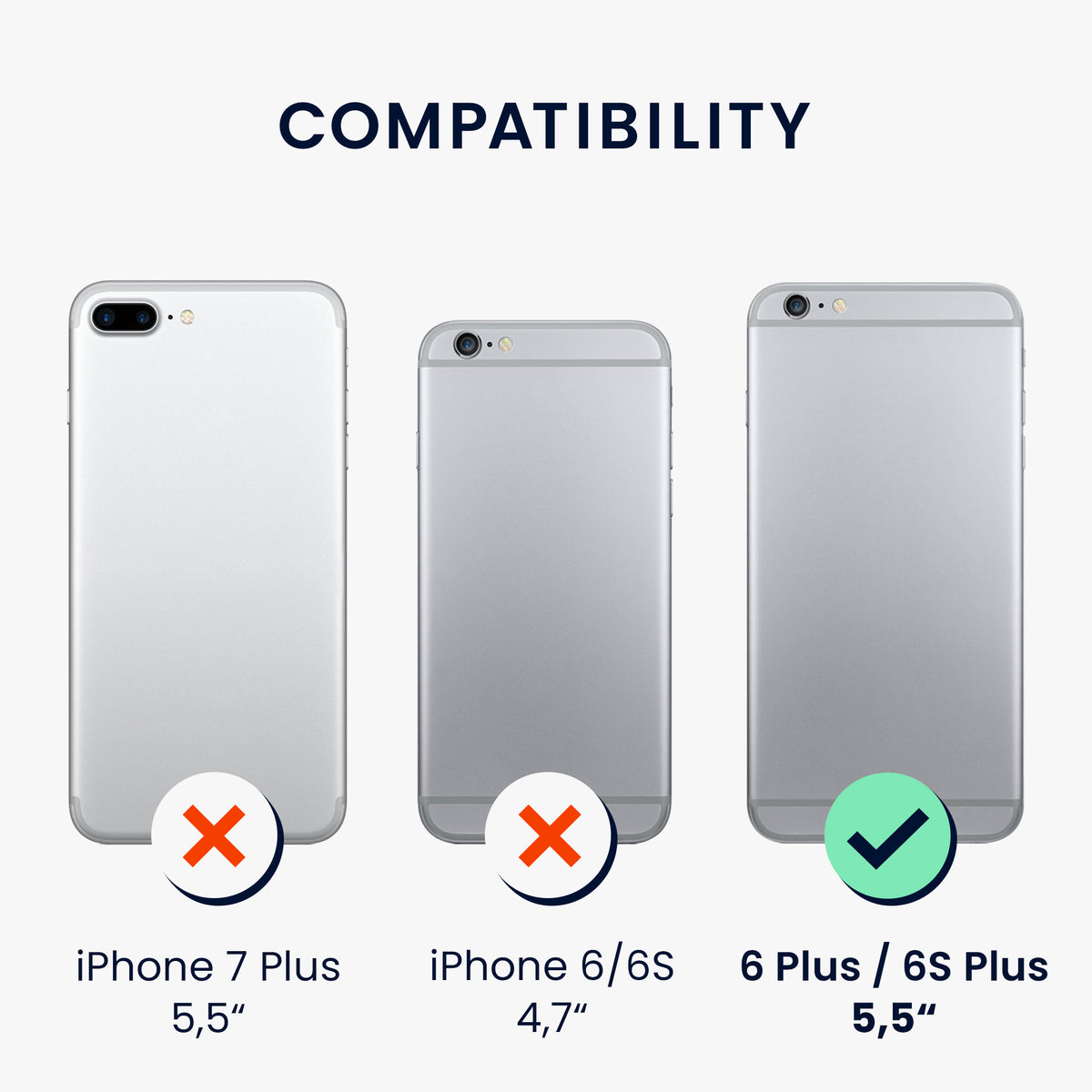 Case compatible with Apple iPhone 6 Plus / 6S Plus