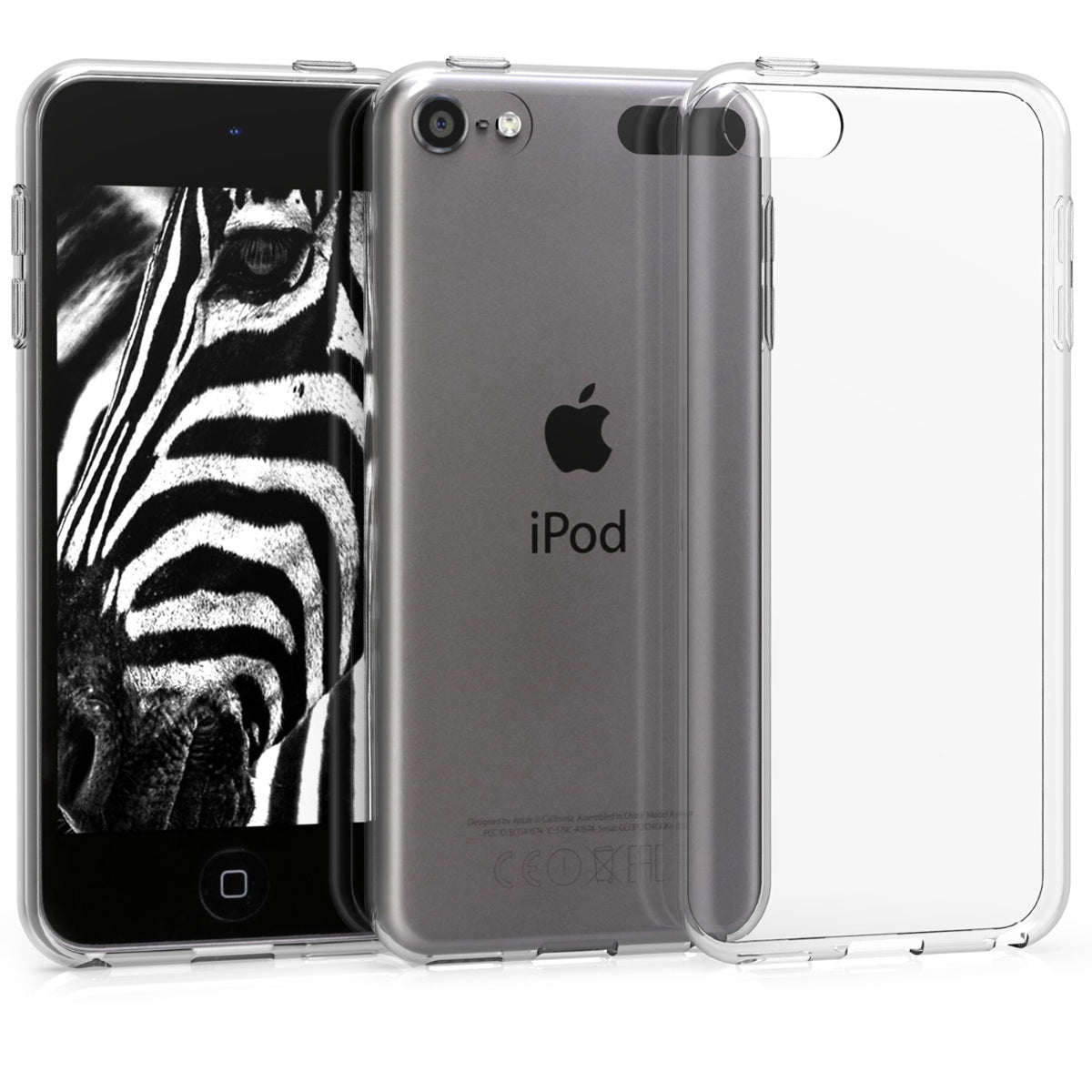 iPod Touch 6G / 7G Silicone Back Cover Clear
