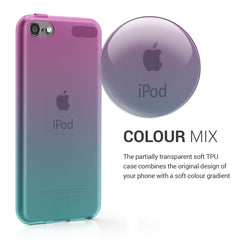 iPod Touch 6G / 7G Silikon Backcover Farbverlauf