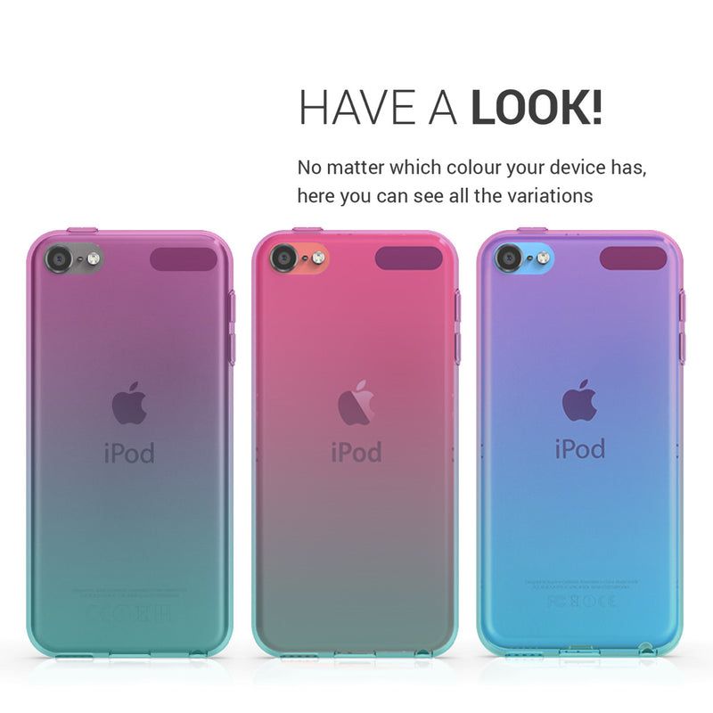iPod Touch 6G / 7G Silikon Backcover Farbverlauf