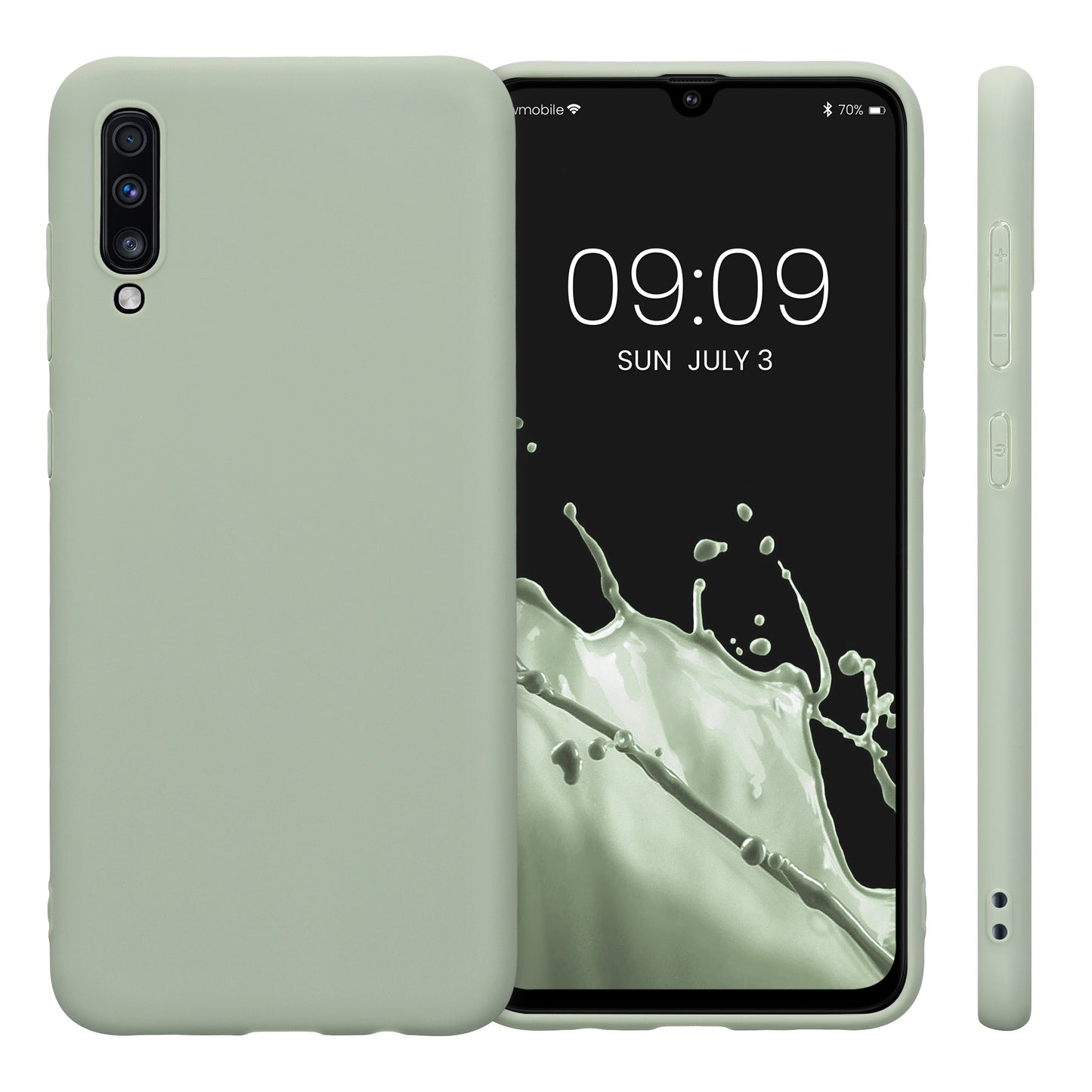 kwmobile Cell Phone Case for Samsung Galaxy A70 Protective Cover