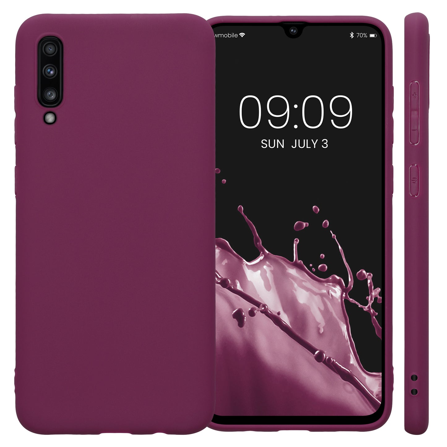 kwmobile Cell Phone Case for Samsung Galaxy A70 Protective Cover