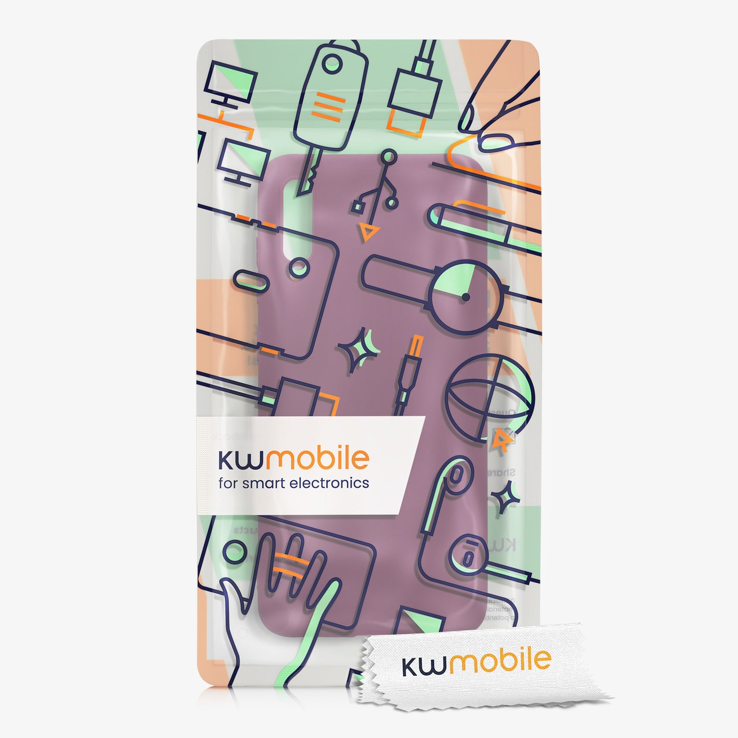 kwmobile Cell Phone Case for Samsung Galaxy A70 Protective Cover