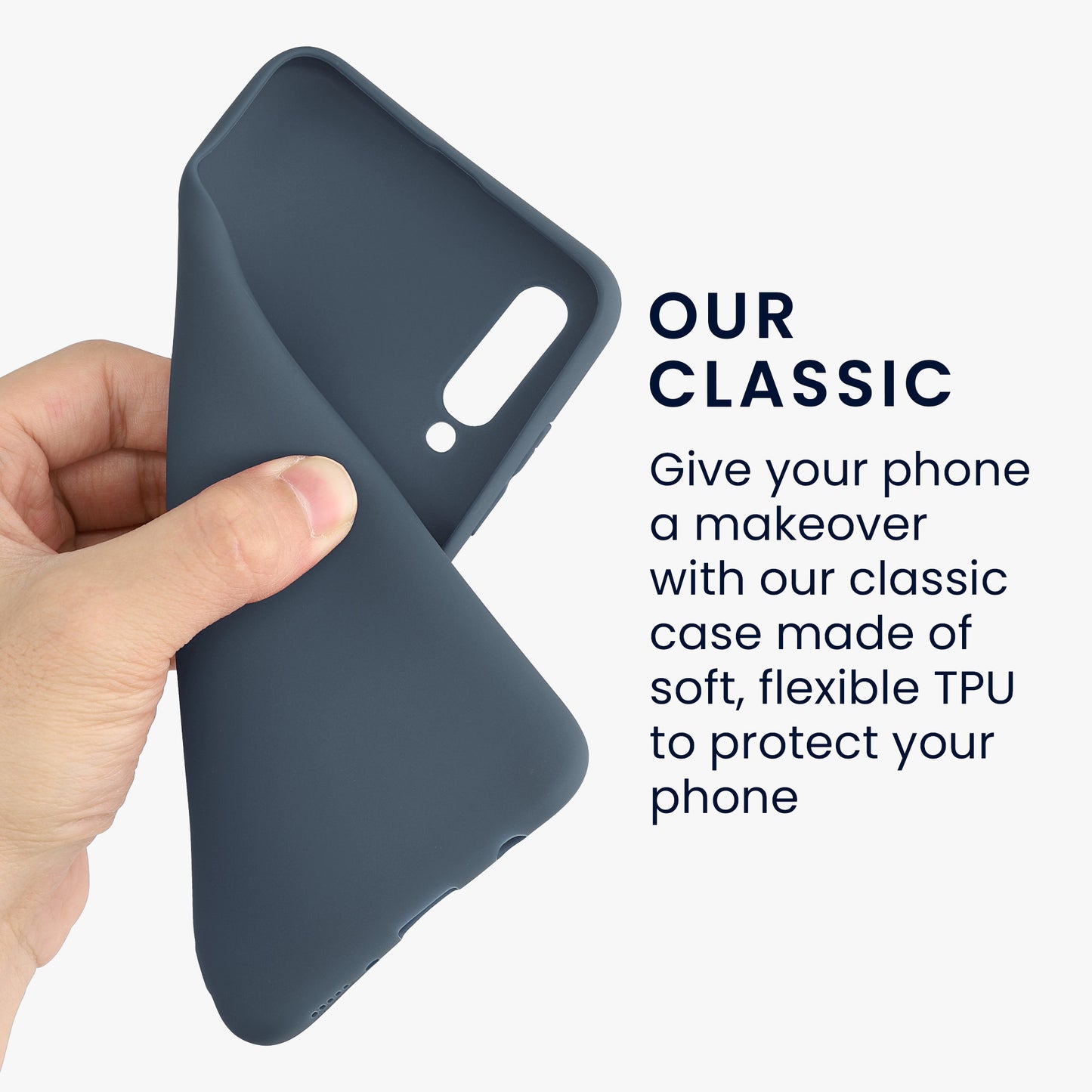 kwmobile Cell Phone Case for Samsung Galaxy A70 Protective Cover