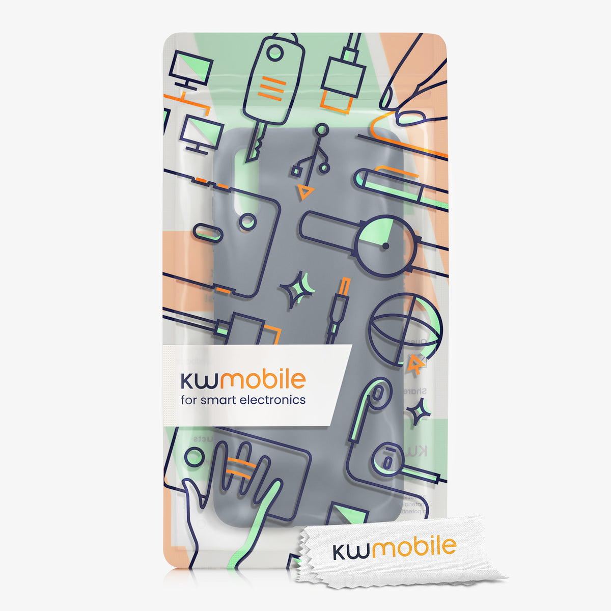 kwmobile Cell Phone Case for Samsung Galaxy A70 Protective Cover
