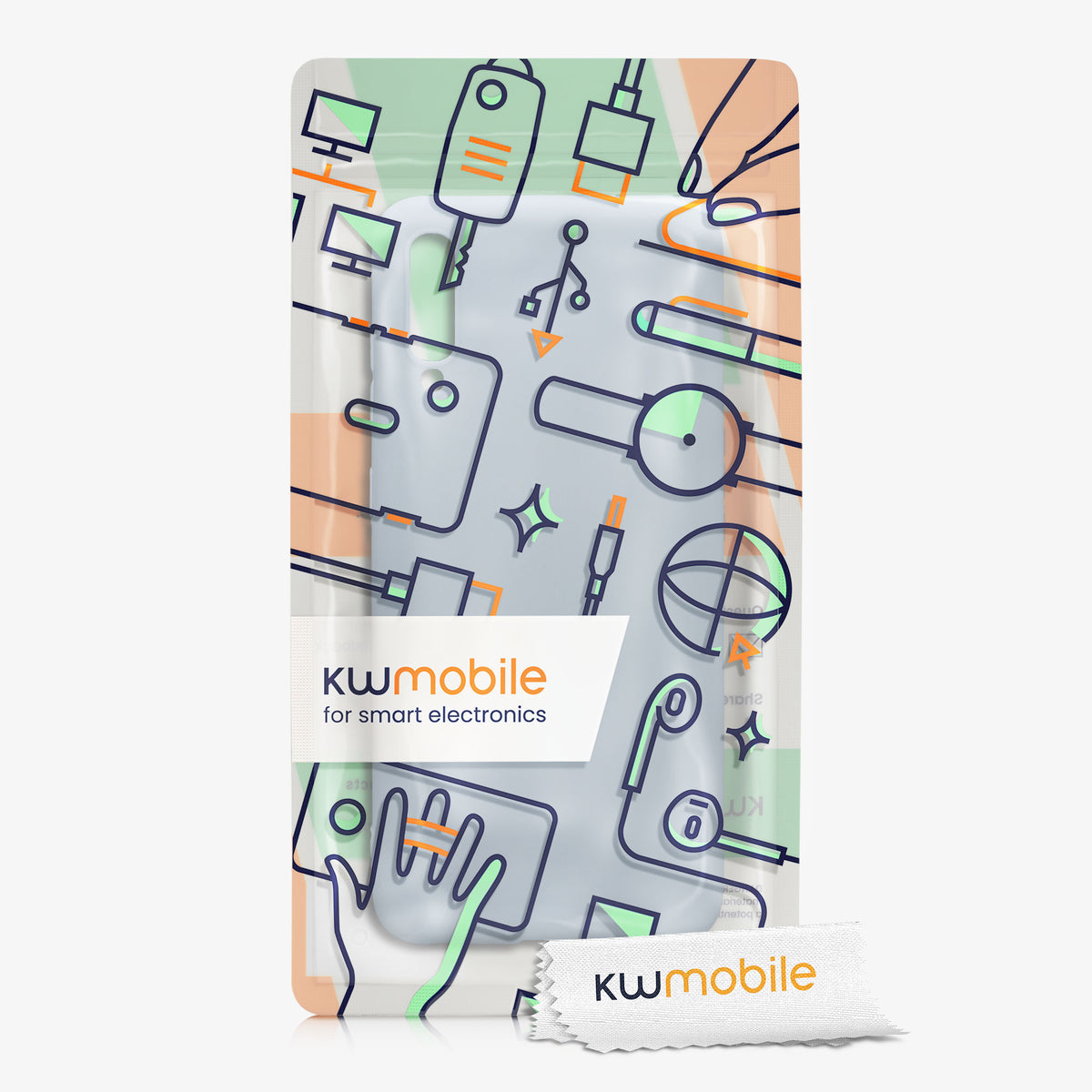 kwmobile Cell Phone Case for Samsung Galaxy A70 Protective Cover