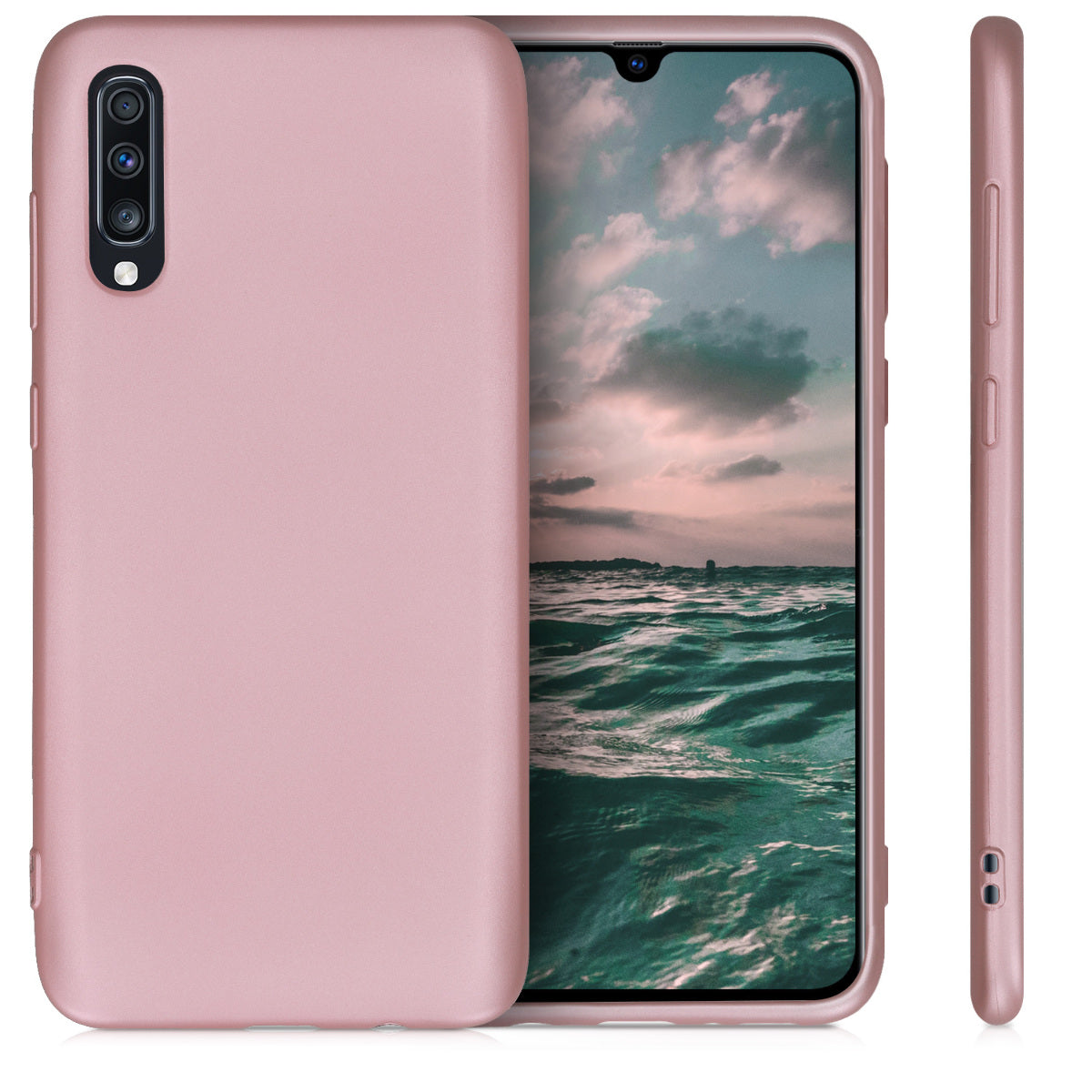 kwmobile Phone Case for Samsung Galaxy A70 Silicone Case Protective Cover