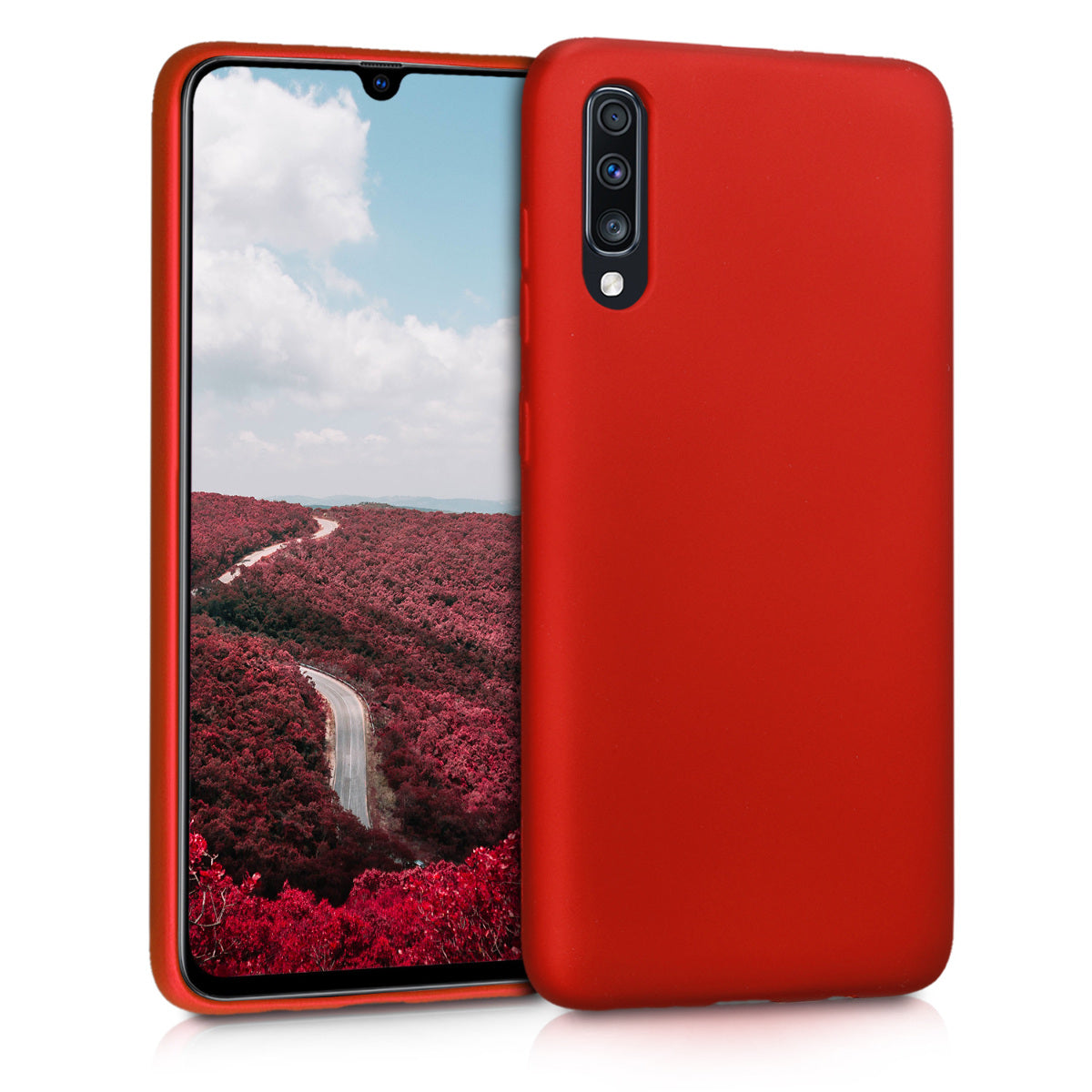 kwmobile Phone Case for Samsung Galaxy A70 Silicone Case Protective Cover