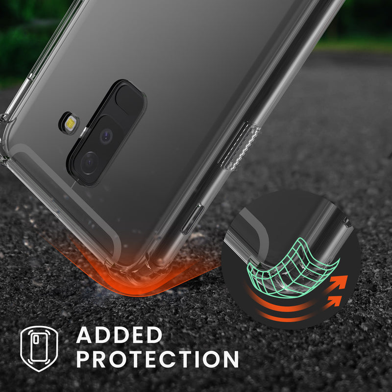 kwmobile Necklace Case compatible with Samsung Galaxy A6+/A6 Plus (2018) Cover