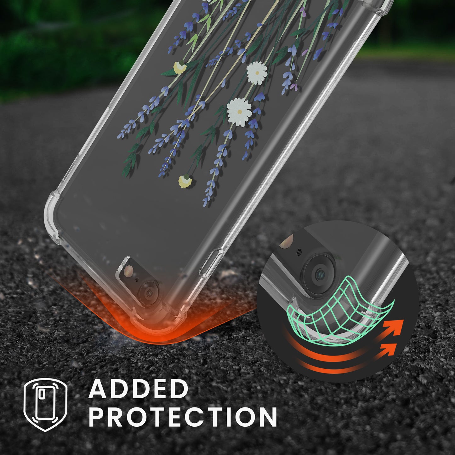 Case compatible with Apple iPhone SE (2022) / iPhone SE (2020) / iPhone 8 / iPhone 7