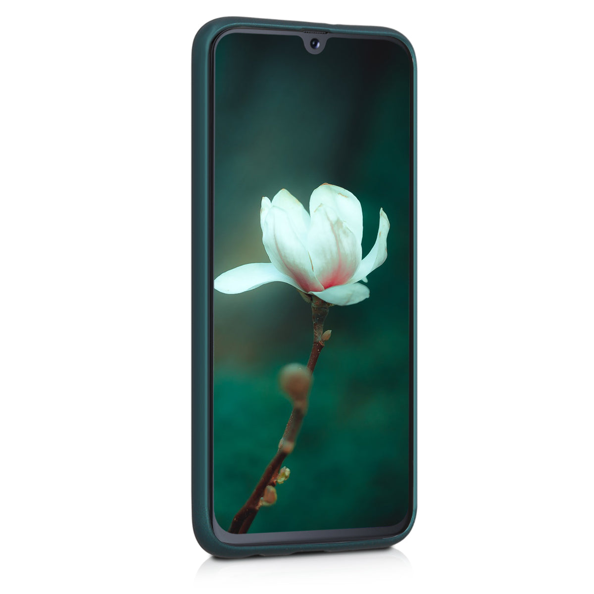 kwmobile Phone Case for Samsung Galaxy A40 - Metallic Shimmering Silicone Case - Protective Cover