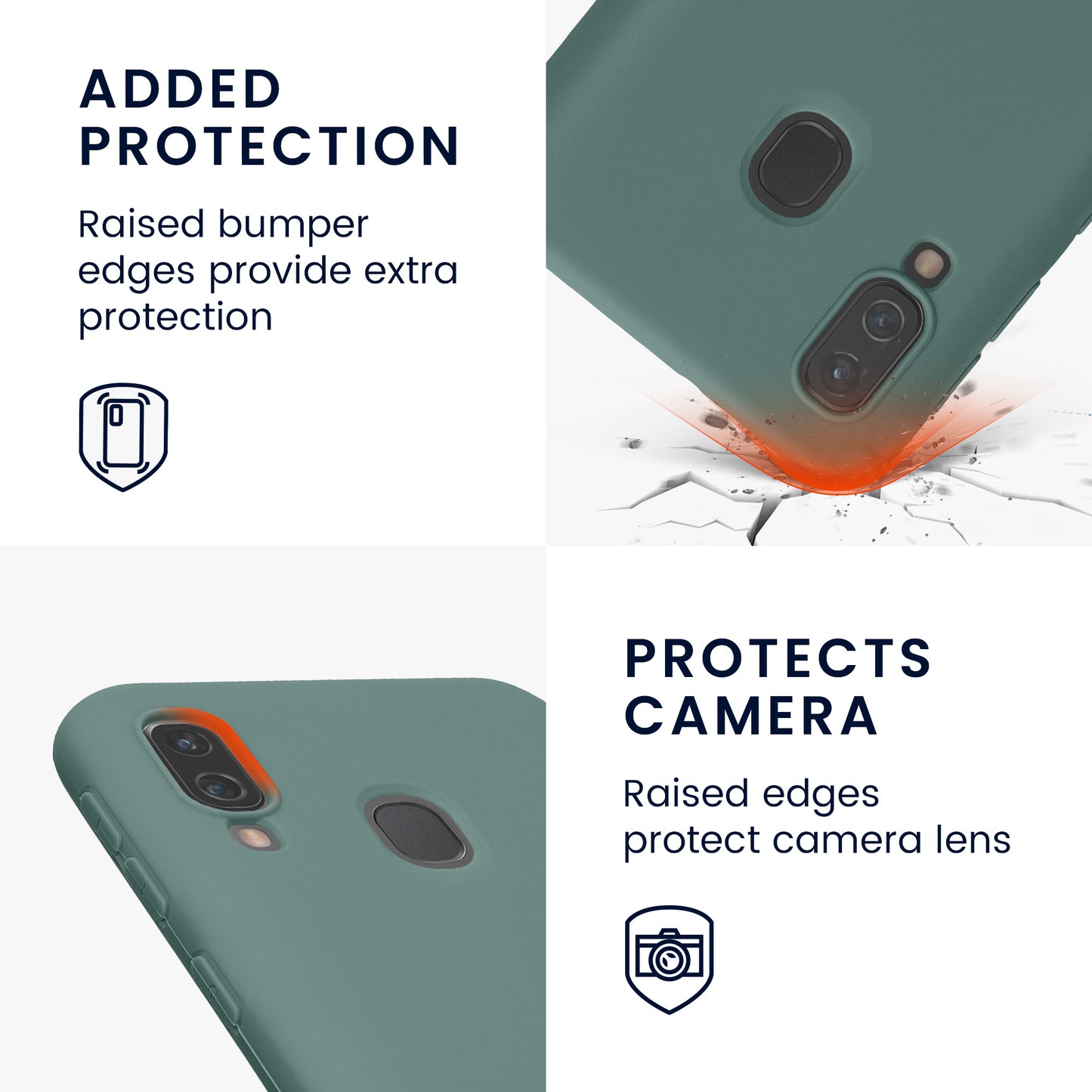kwmobile Phone Case for Samsung Galaxy A40 - Protective Cover