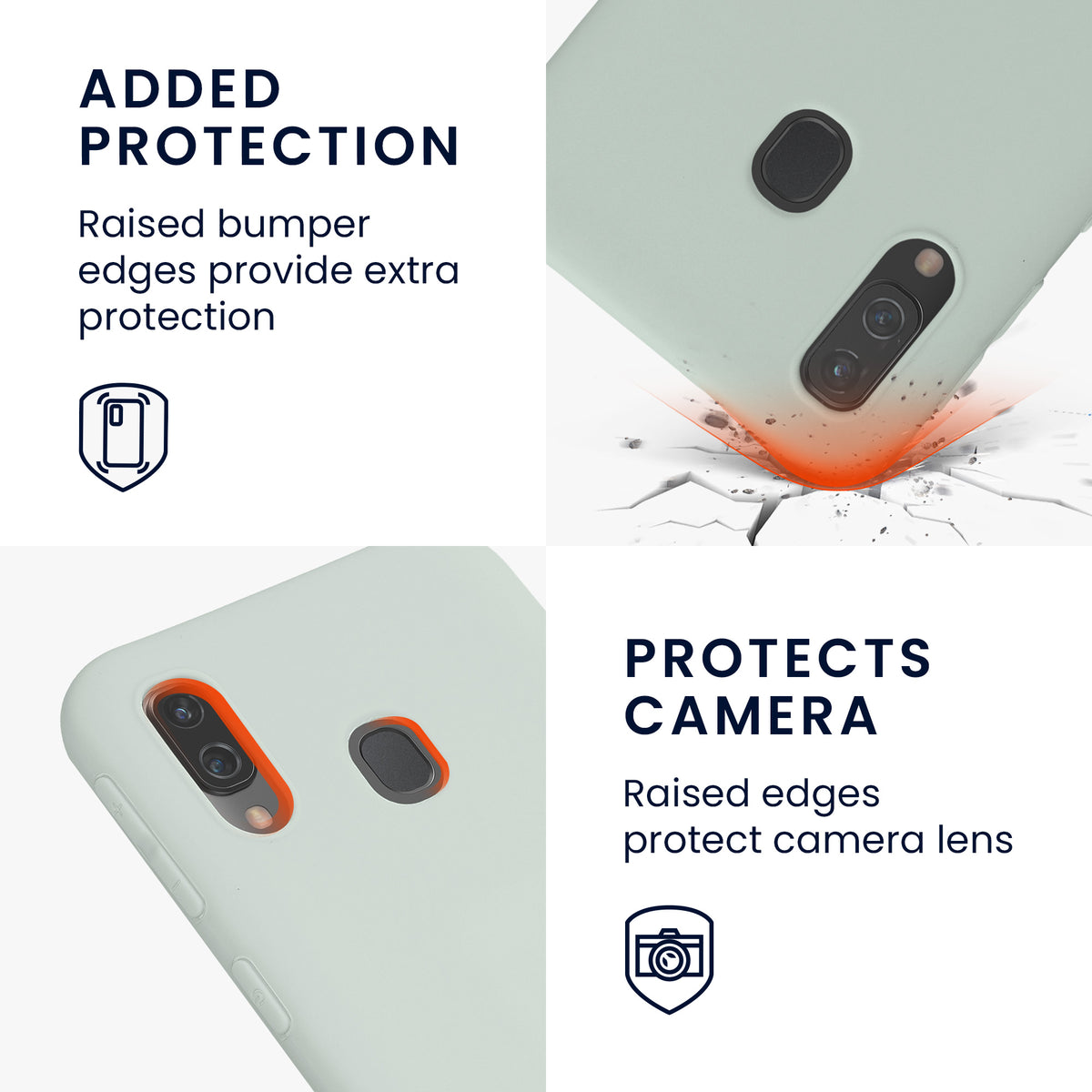 kwmobile Phone Case for Samsung Galaxy A40 - Protective Cover