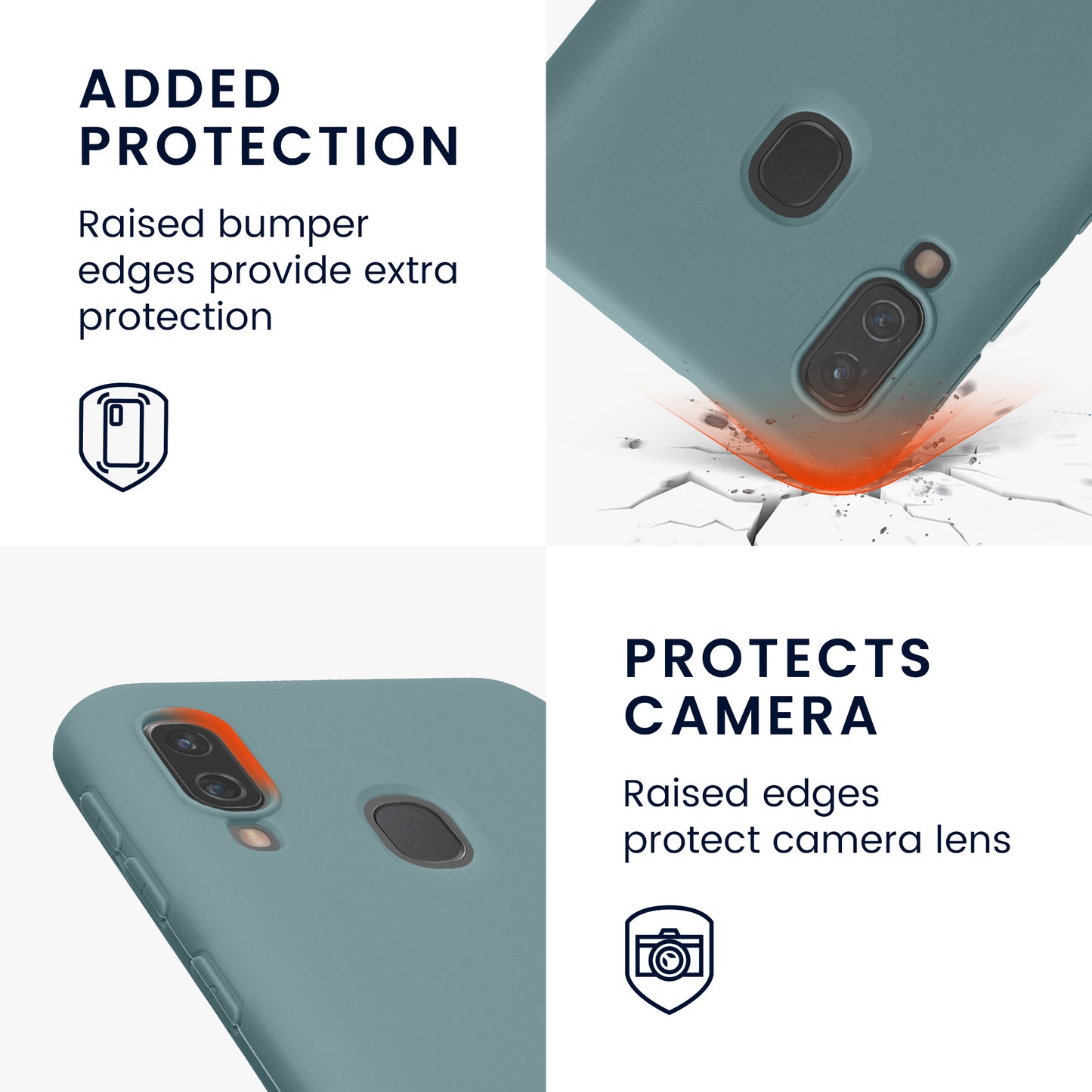kwmobile Phone Case for Samsung Galaxy A40 - Protective Cover