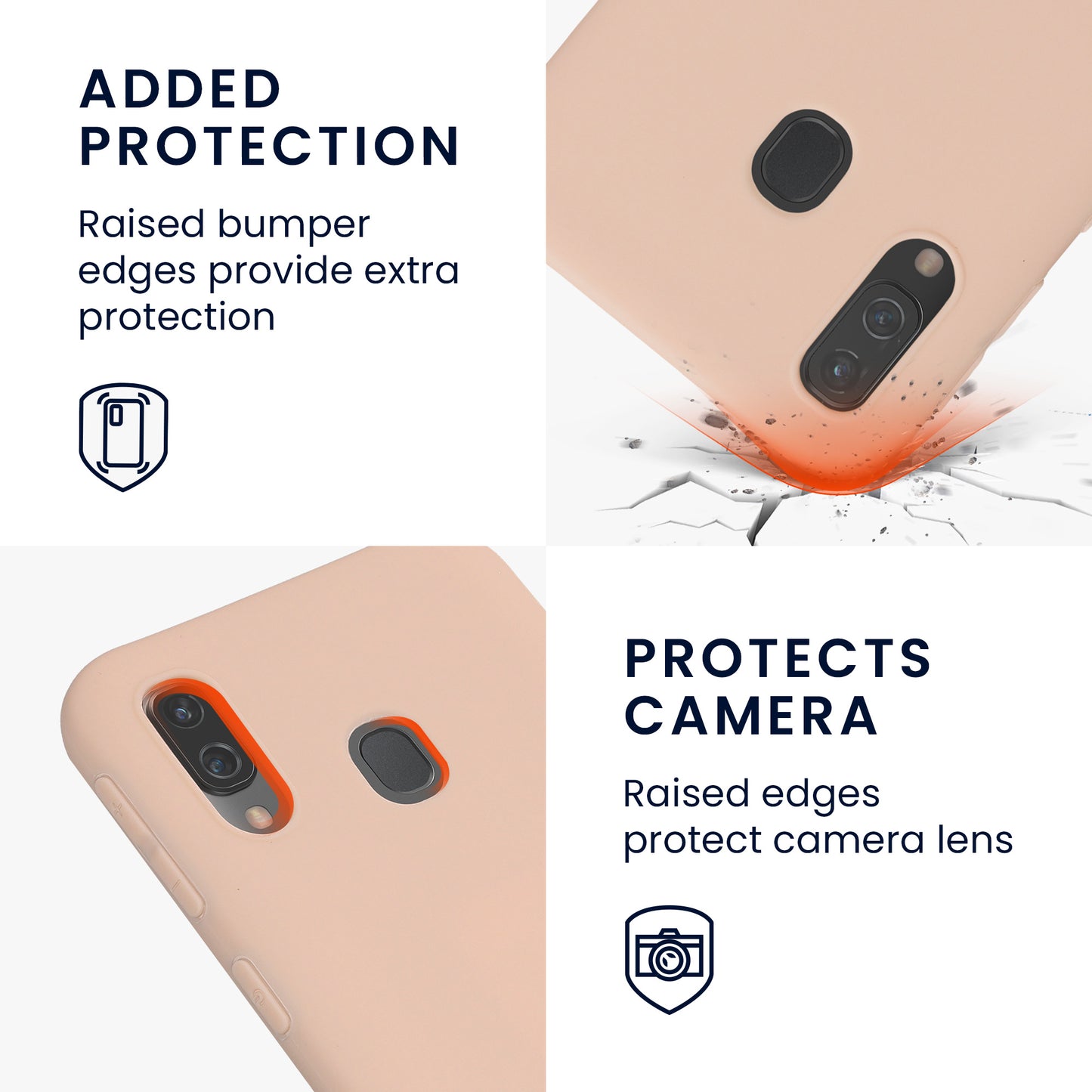 kwmobile Phone Case for Samsung Galaxy A40 - Protective Cover