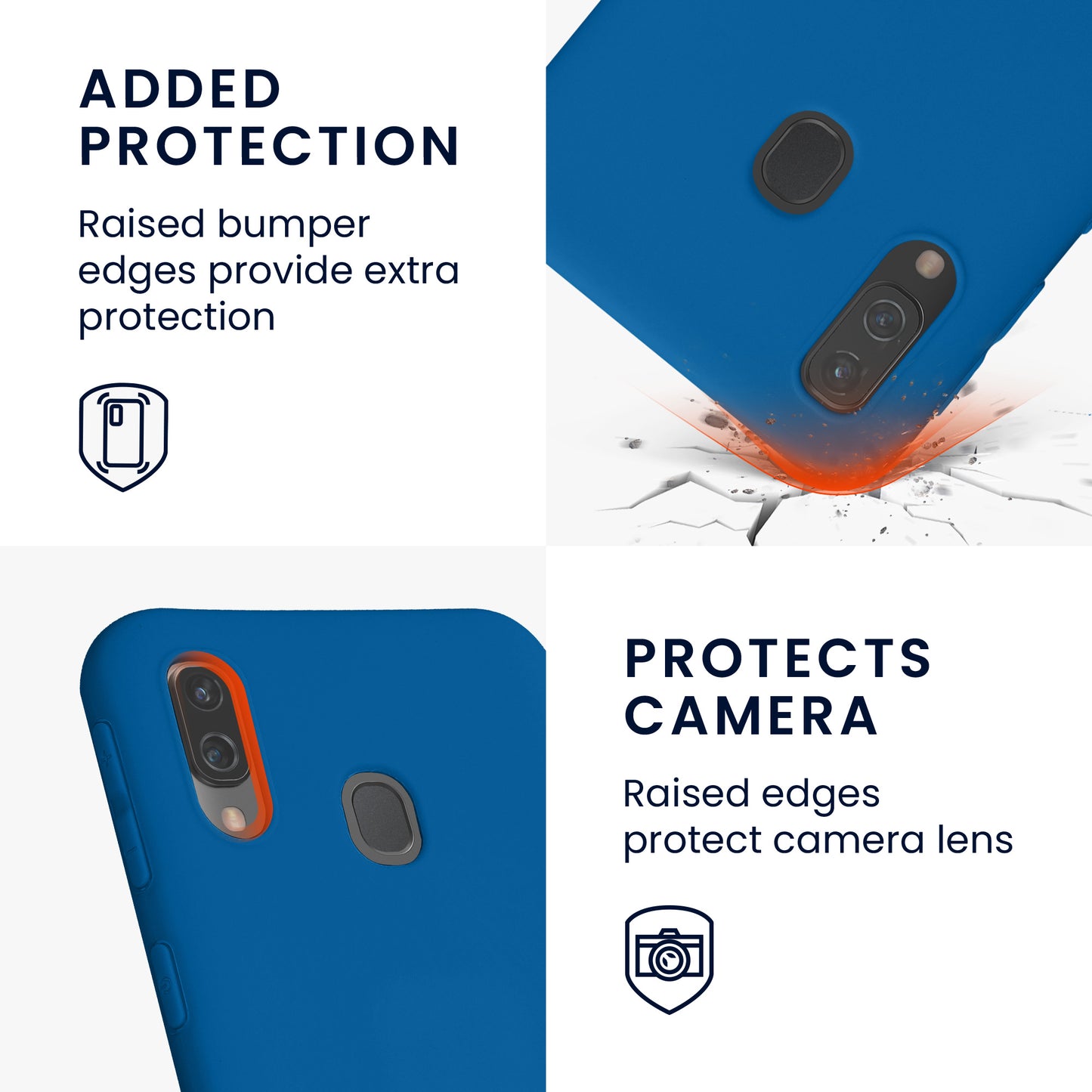 kwmobile Phone Case for Samsung Galaxy A40 - Protective Cover